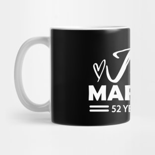 52th Wedding Anniversary - 52 years anniversary Mug